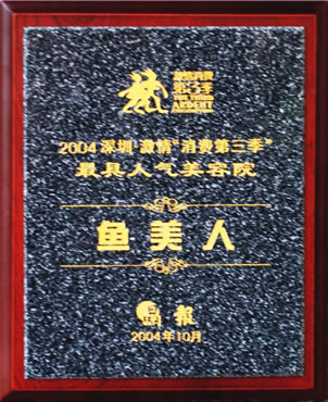 918博天堂获2004年最具人气奖